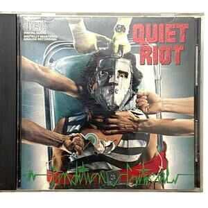 Quiet Riot Condition Critical 1985 Rock Original Pasha ZK 39516 Vintage Rock CD